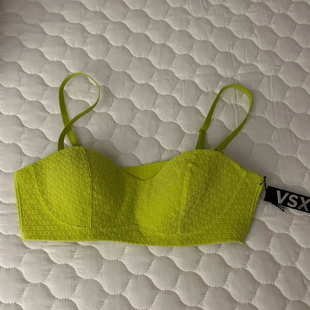 Victoria's Secret Yellow Women's Bra- Sz M